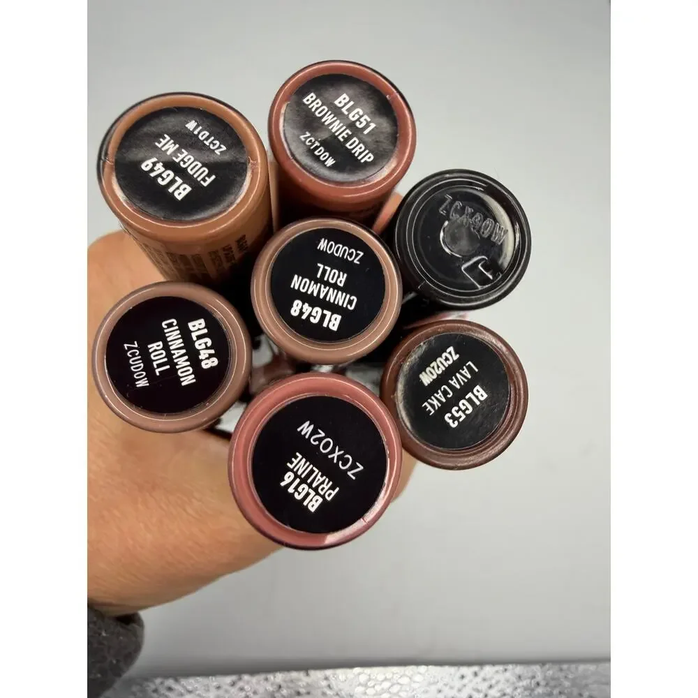 NYX Butter Gloss Lip Gloss Licorice Brownie Drip Lava Cake Cinnamon Roll Praline